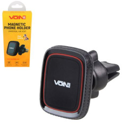 Держатель мобильного телефона VOIN UHV-5003BK/RD магнитный на дефлектор