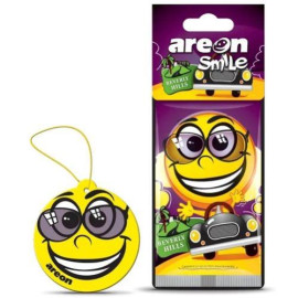 Освежитель воздуха AREON сухой листик Smile Dry Beverly Hills