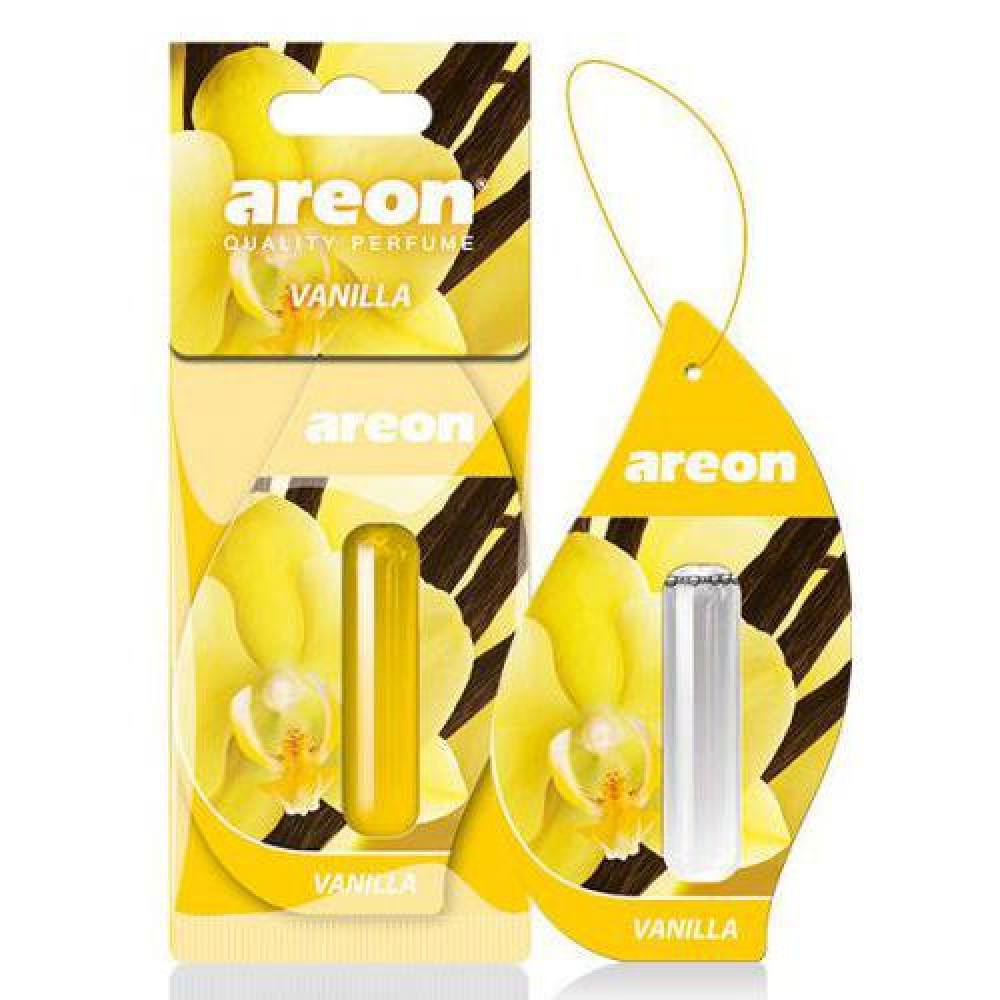 Освежитель воздуха жидкий листик AREON "LIQUID" Vanilla 5ml