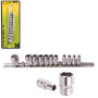 Alloid. Набор головок 1/4" на планке, 4, 4.5, 5, 5.5, 6, 7, 8, 9, 10, 11, 12, 13, 14 mm. 14 предм.