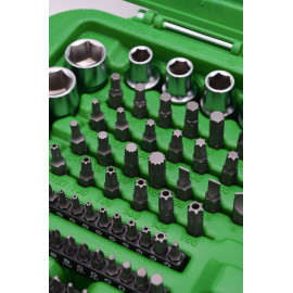 Профессиональный набор инструмента 1/4", 3/8", 1/2" 216ед. TOPTUL GCAI216R