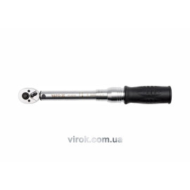 Ключ динамометричний YATO : квадрат 1/4", F= 2- 10 Нм, L= 281 мм YT-0751