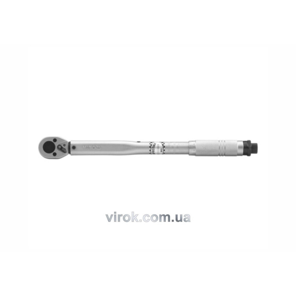 Ключ динамометричний YATO : квадрат 1/2", F= 42- 210 Нм, L= 470 мм YT-0760