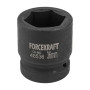 Головка торцева ударна 1" 36 мм (6-гр.) FORCEKRAFT FK-48536