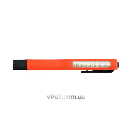 Ліхтар LED на батарейках 3Х ААА з 8 діодами , магніт + кліпса YT-08514