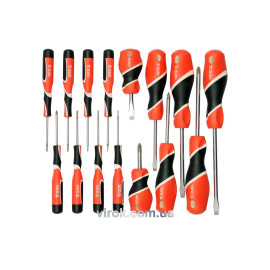 Набір викруток YATO : SL, PH, TORX. 15 шт. YT-25981