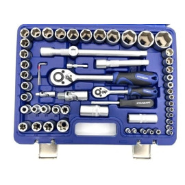 Автомобильный набор инструментов 1/4", 1/2" 108ед. (6-гр.) СТАНДАРТ STM-0108-6