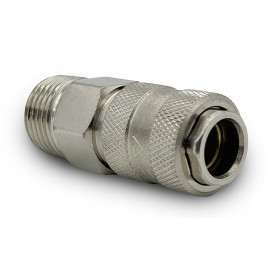 Быстроразъемное соединениие мама 1/2" внешняя резьба AIRKRAFT SE1-4SM
