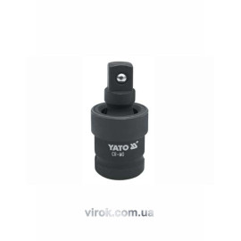 Подовжувач карданний ударний YATO : квадрат 1/2", L= 63 мм [25/100]