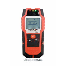 Детектор цифровий YATO: для виявлення металу та електропроводки YT-73131