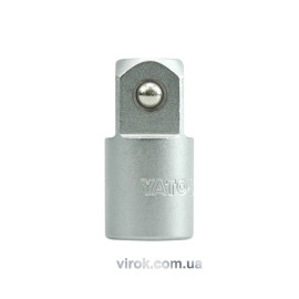 Перехідник для головок торцевих YATO : квадрат 1/2"(F) - 3/4" (М), L= 45,5 мм [10/50/100]