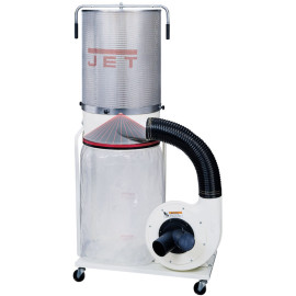 Витяжна устатковина JET DC-1100CK : 400В, 1.9(1.1)кВт; прод.-1620м³/год, порох. збір.V=150л,(2 М)
