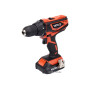 Шуруповерт-дриль акумуляторний YATO : 18V, Li-Ion, 2 Агод, KM- 40 Нм, патрон Ø≤13 мм YT-82780