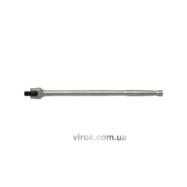 Вороток шарнірний YATO : квадрат M= 1/4", L= 140 мм [10/100/200]