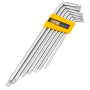 Haбіp Г-подіб. ключів екстра довгих TORX 7 пр. (T10-T40) JCB Tools JCB-5071XL