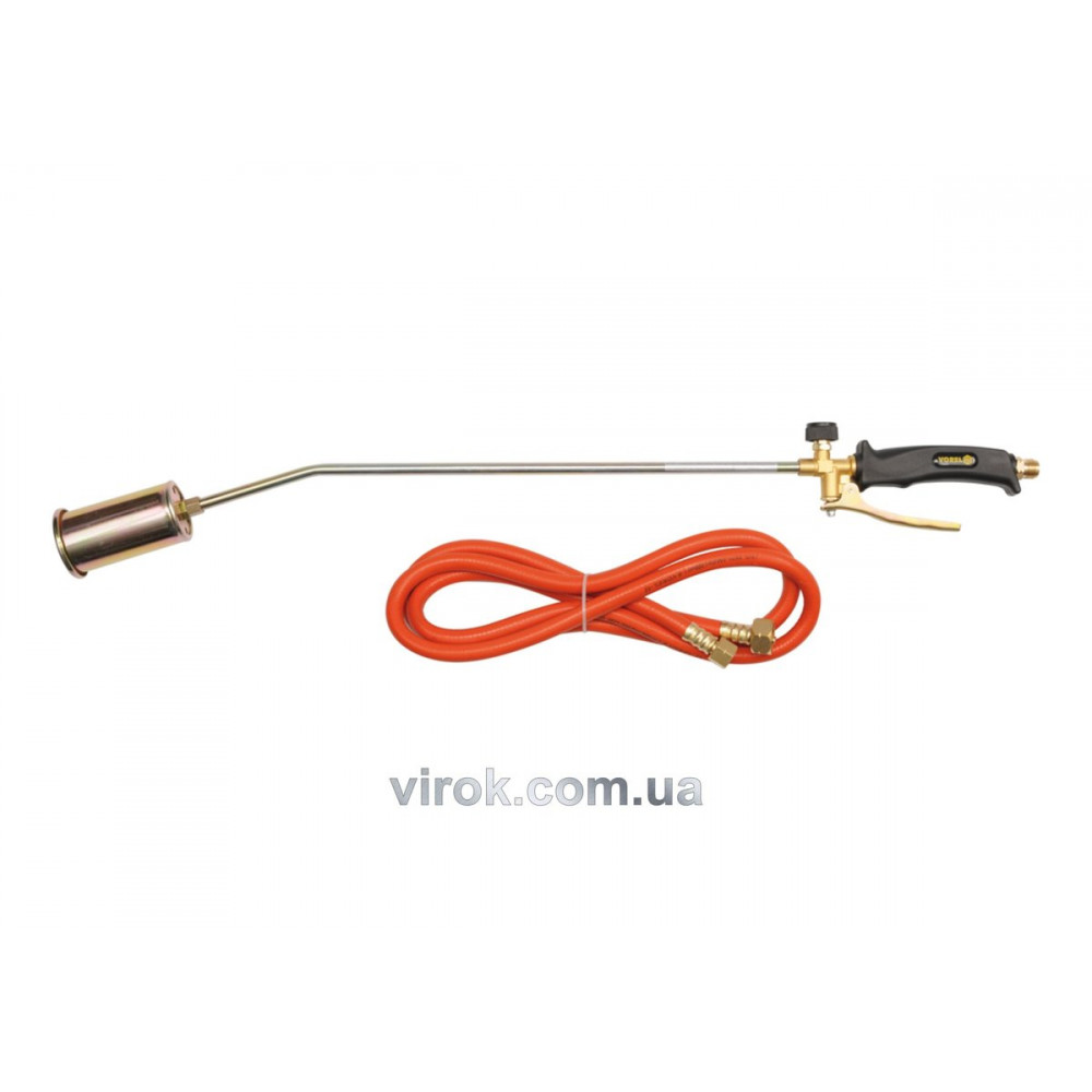 Пальник Газовий VOREL : L=780мм. до 28,0 кВт. з шлангом l= 2 м [20]