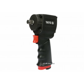 Гайковерт ударний пневматичний YATO : квадрат 1/2", F=678 Nm, роб. тиск- 6,3 Bar при 100 л/хв(DW)