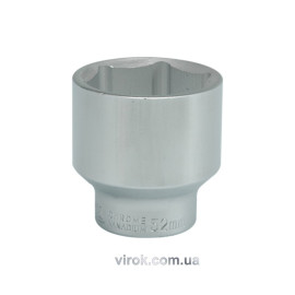 Головка торцева 6-гранна YATO : квадрат 3/4", М= 52 мм, L= 70 мм [4/20]