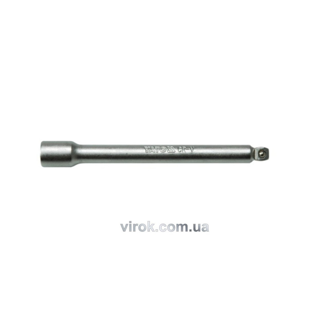 Подовжувач до головок торцевих YATO : похилий , квадрат 1/4", L= 152,4 мм [20/100/200]