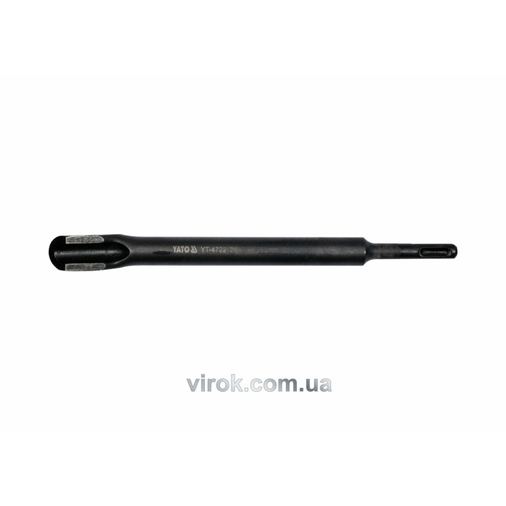 Зубило "U-подібне" YATO : SDS+, L= 22х18 х 250 мм. CrV [6/48]