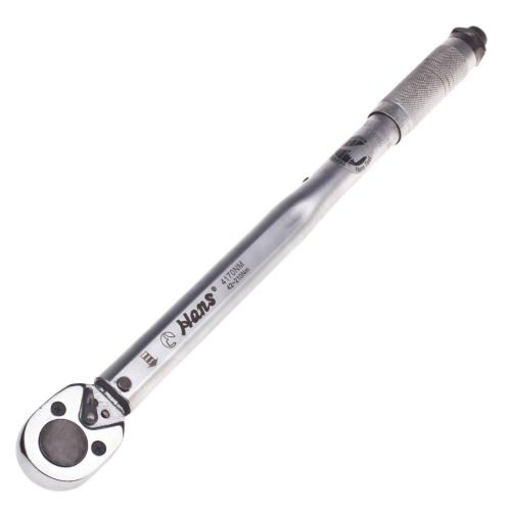 HANS. Динамометрический ключ 1/2"DR 42-210HM, 460мм, 1340гр. (4170Nm)