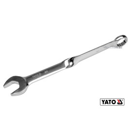 Ключ ріжково-накидний, кручений 90° YATO : М= 27 x 359 мм, Cr-V YT-01862