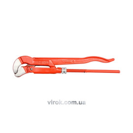 Ключ трубний з карбонової сталі VOREL 1", тип "S" [1/24]