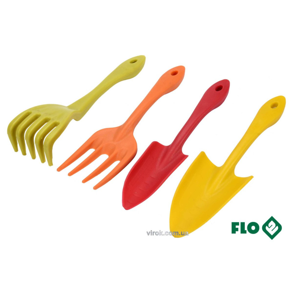 Набір присадибного інструменту FLO, 4 шт. [10/60]