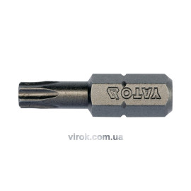 Насадка викруткова YATO : "TORX" T25 x 25 мм. HEX 1/4". 10 (Уп/Шт.) [20/100]