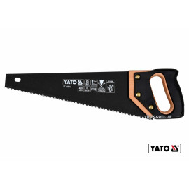 Ножівка по дереву YATO : L= 400 мм, 7 зубів/1", полотно t= 1 мм, покрите PTFE YT-31091