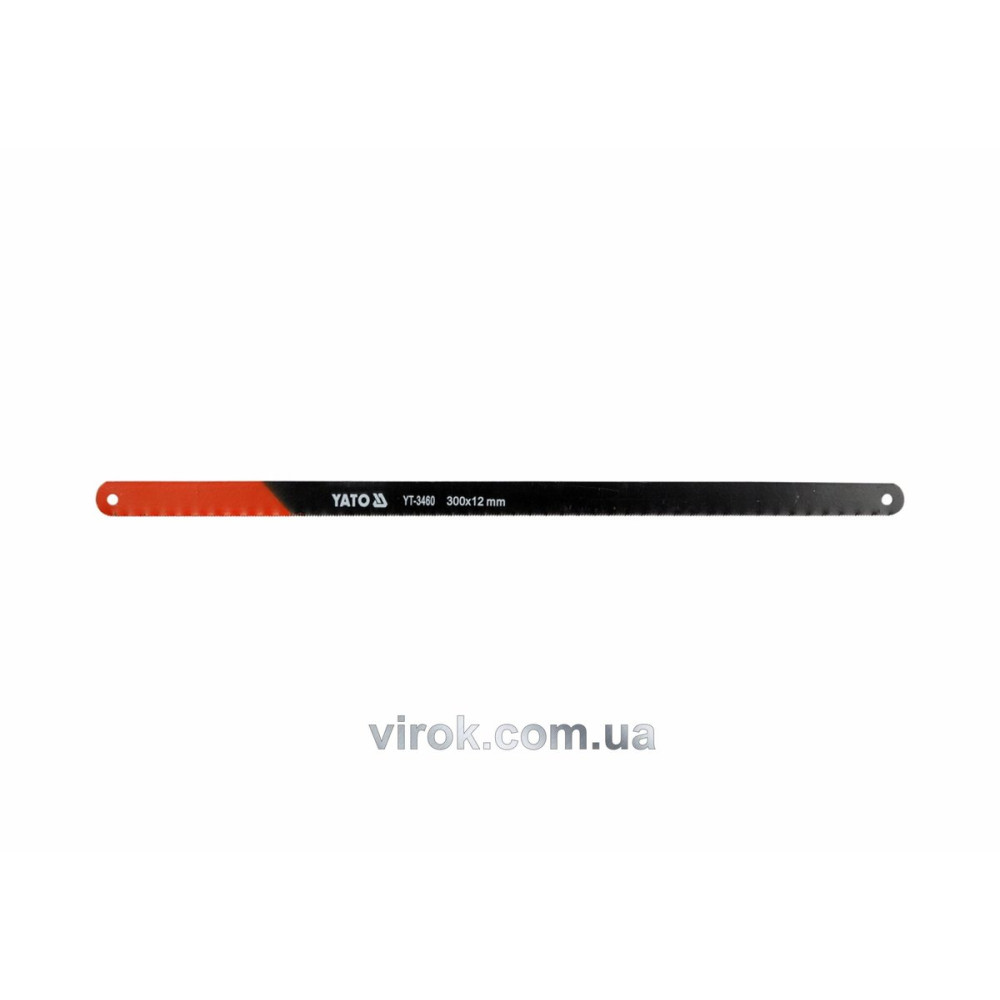 Полотно по металу YATO : 24 з/1", L= 300 мм, h=12 мм, Уп. 5 Шт. YT-3460