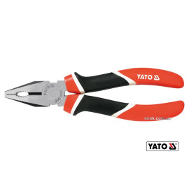 Плоскогубці комбіновані YATO : L= 200 мм. CrV [6/36]