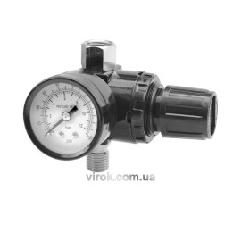 Редуктор з манометром VOREL 40мм, M=3/8" [50]