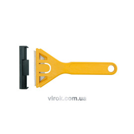 Скребок VOREL зі змінним лезом 60 мм трапецевидний для здирання фарби [50/200]