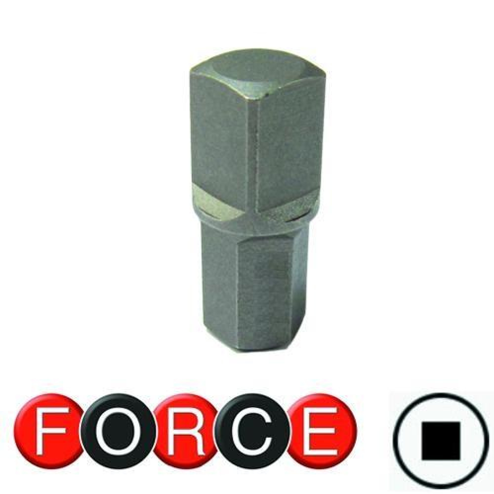 10 мм Бита квадрат (Square) 8 мм, L=30 мм (FORCE 174S3008)