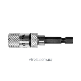 Тримач насадок викруткових YATO : 1/4", L= 60 мм. магнітний [20/200]
