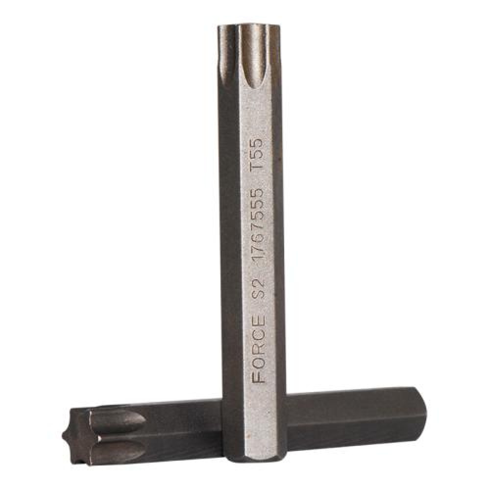 10 мм Бита Torx T55, L=75 мм (FORCE 1767555)