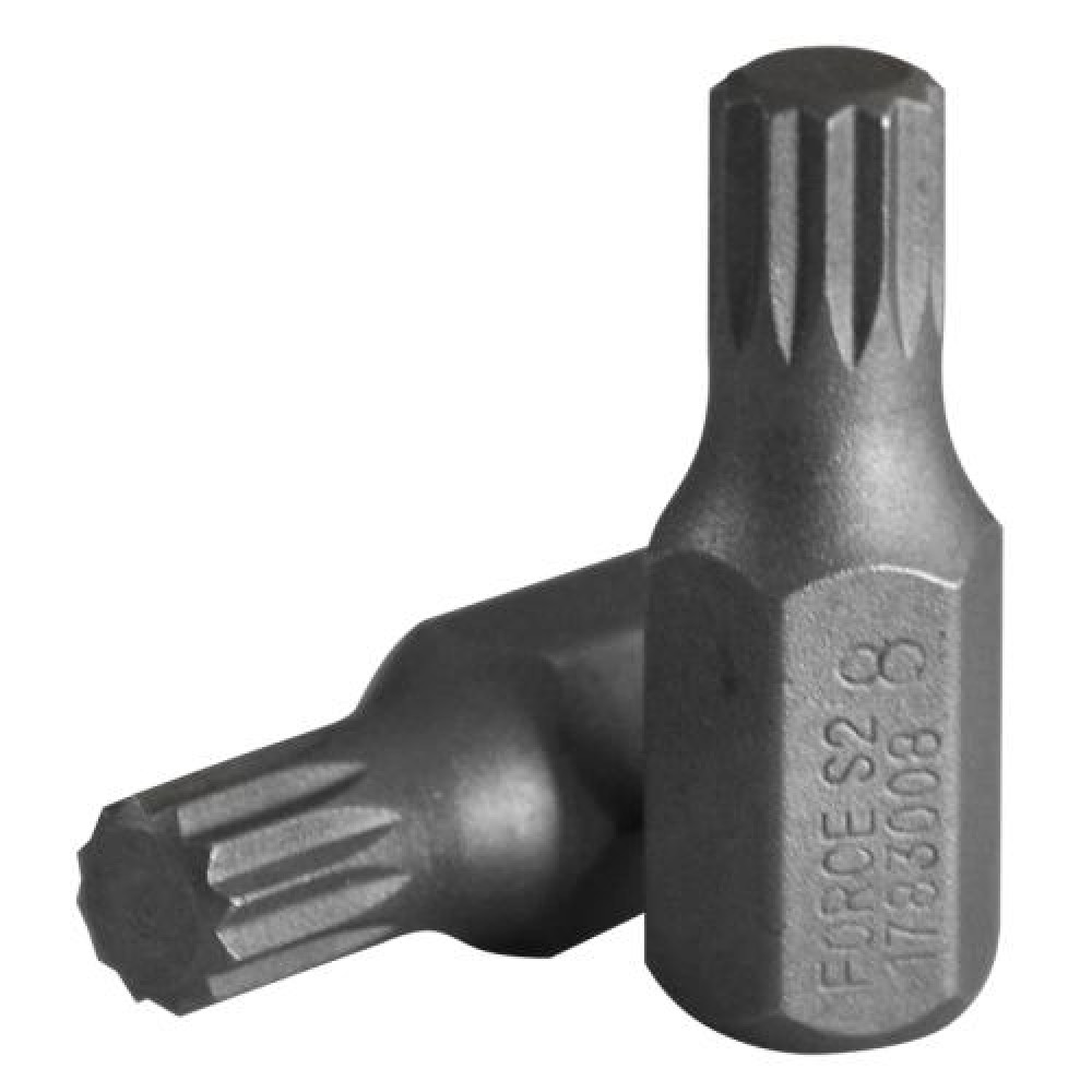 10 мм Бита Spline M8, L=30 мм (FORCE 1783008)