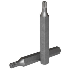 10 мм Бита Spline M6, L=75 мм (FORCE 1787506)