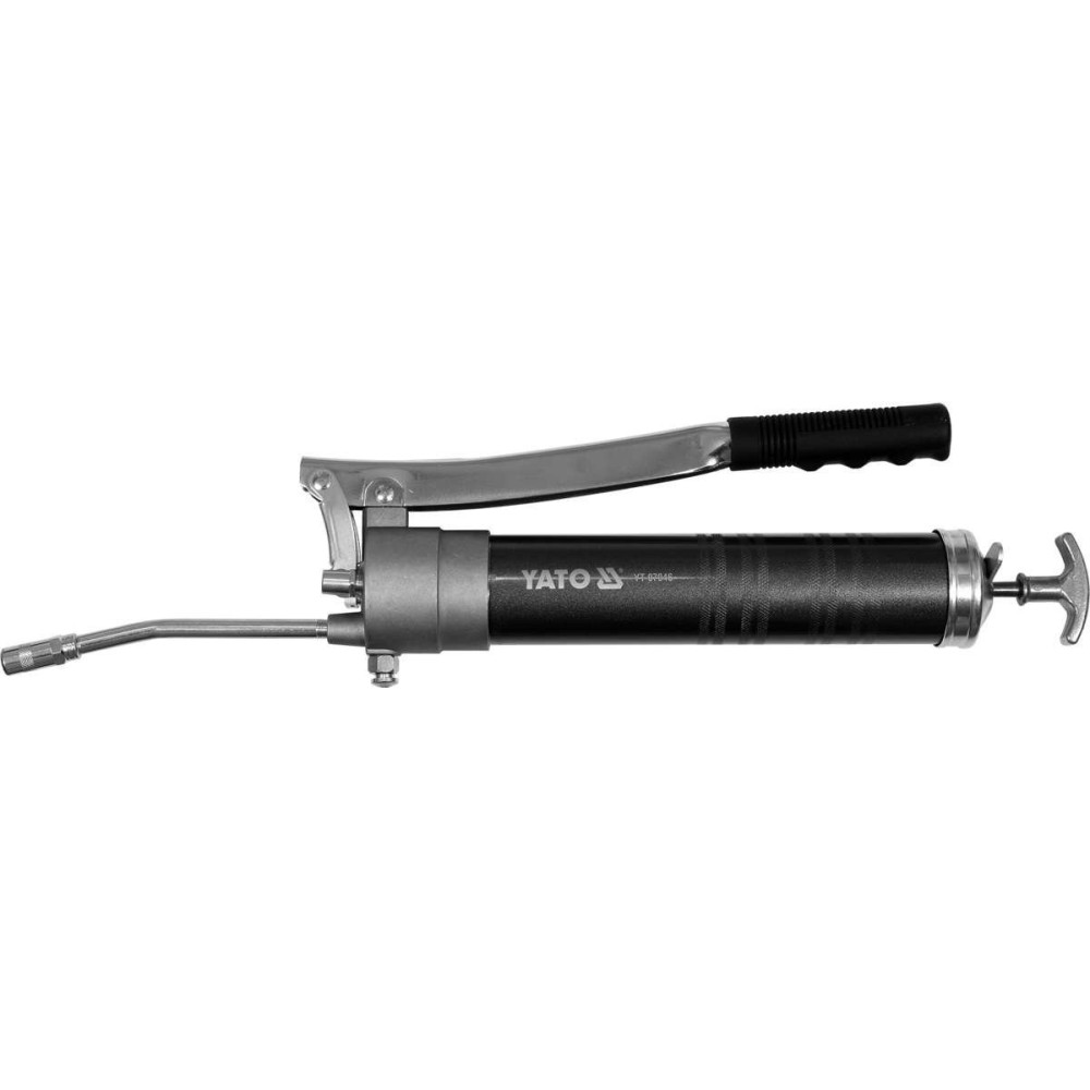 Шприц мастильний YATO, 400 см³, 69 MPa. з жорстк. аплікатором YT-07046