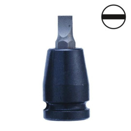 1/2" Головка-бита шлицевая (SL) ударная 10 мм, L=55 мм (FORCE 2435510)