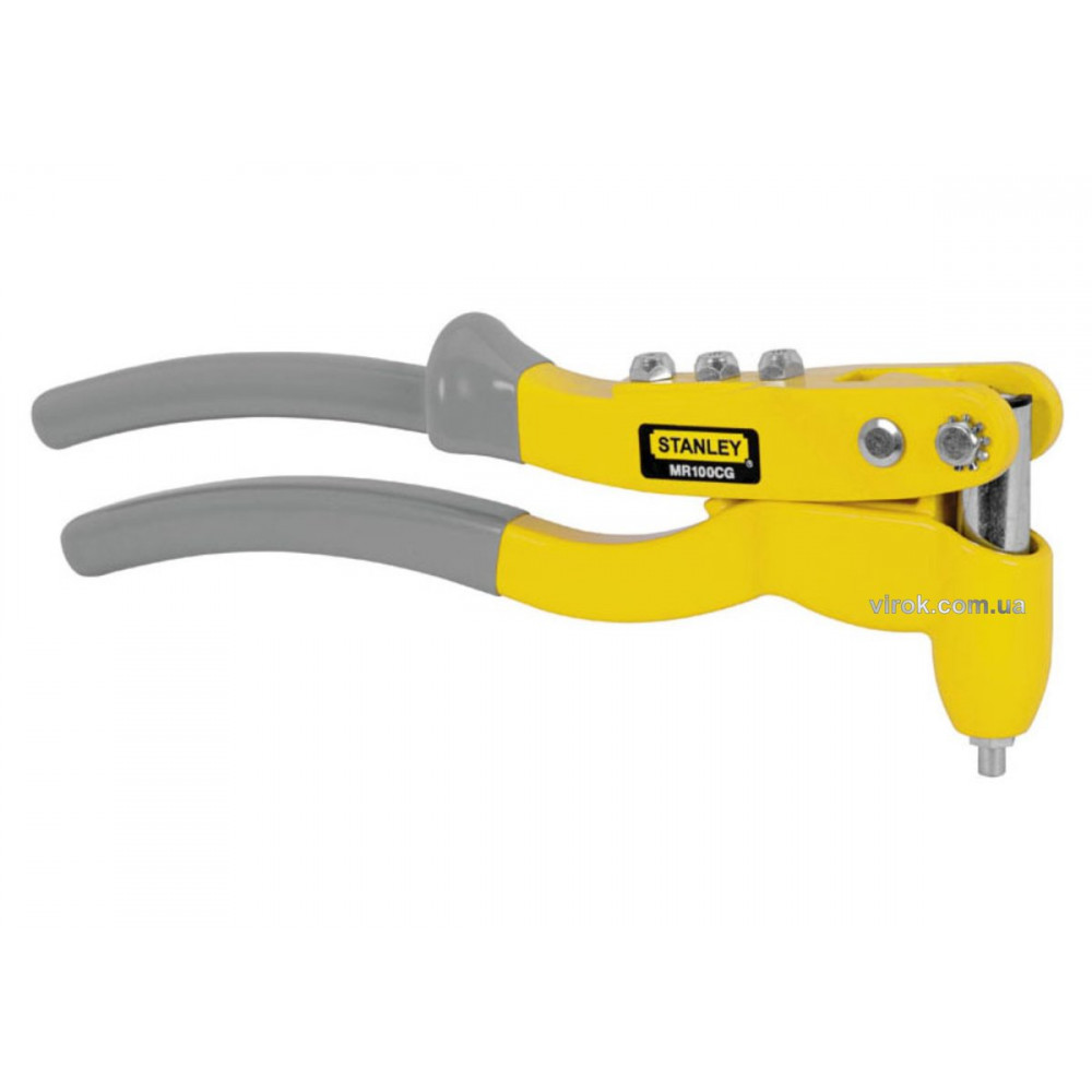 Заклепочник STANLEY з обертовою головкою для нітів d= 3-5 мм