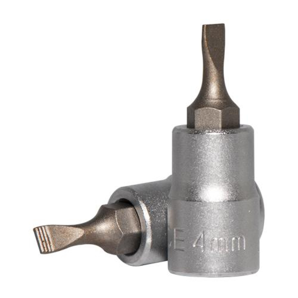 1/4" Головка-бита шлицевая (SL) 4 мм, L=32 мм (FORCE 3233204)