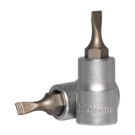 1/4" Головка-бита шлицевая (SL) 4 мм, L=32 мм (FORCE 3233204)