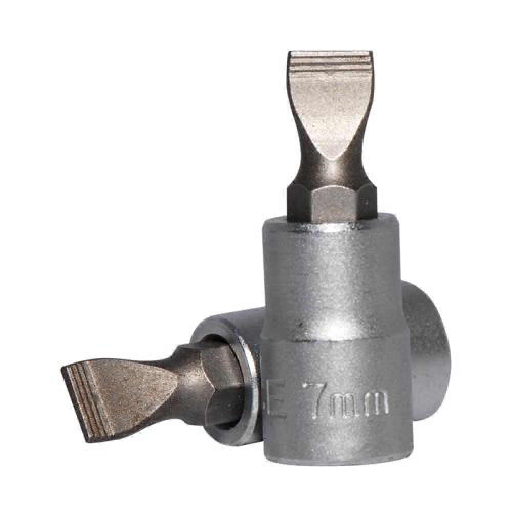 1/4" Головка-бита шлицевая (SL) 7 мм, L=32 мм (FORCE 3233207)