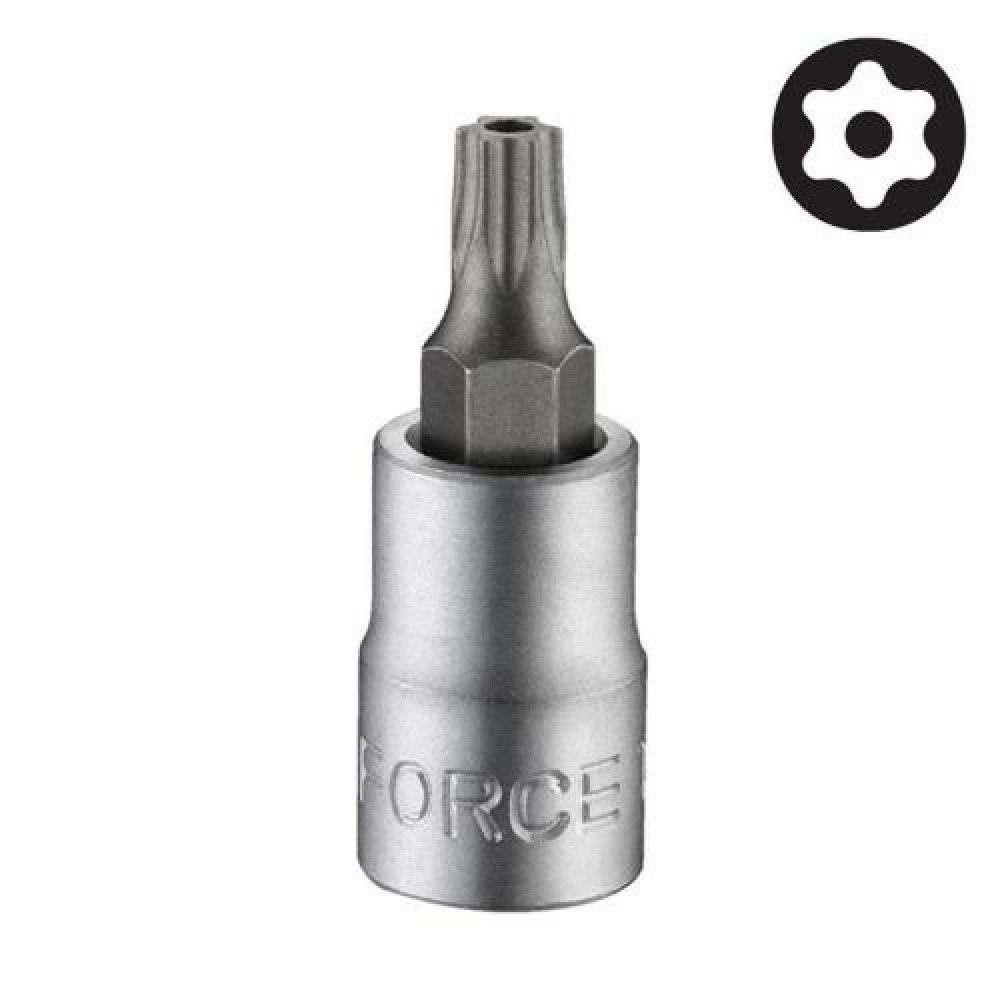 1/4" Головка-бита Torx с отверствием Т35Н, L=32 мм (FORCE 3273235)