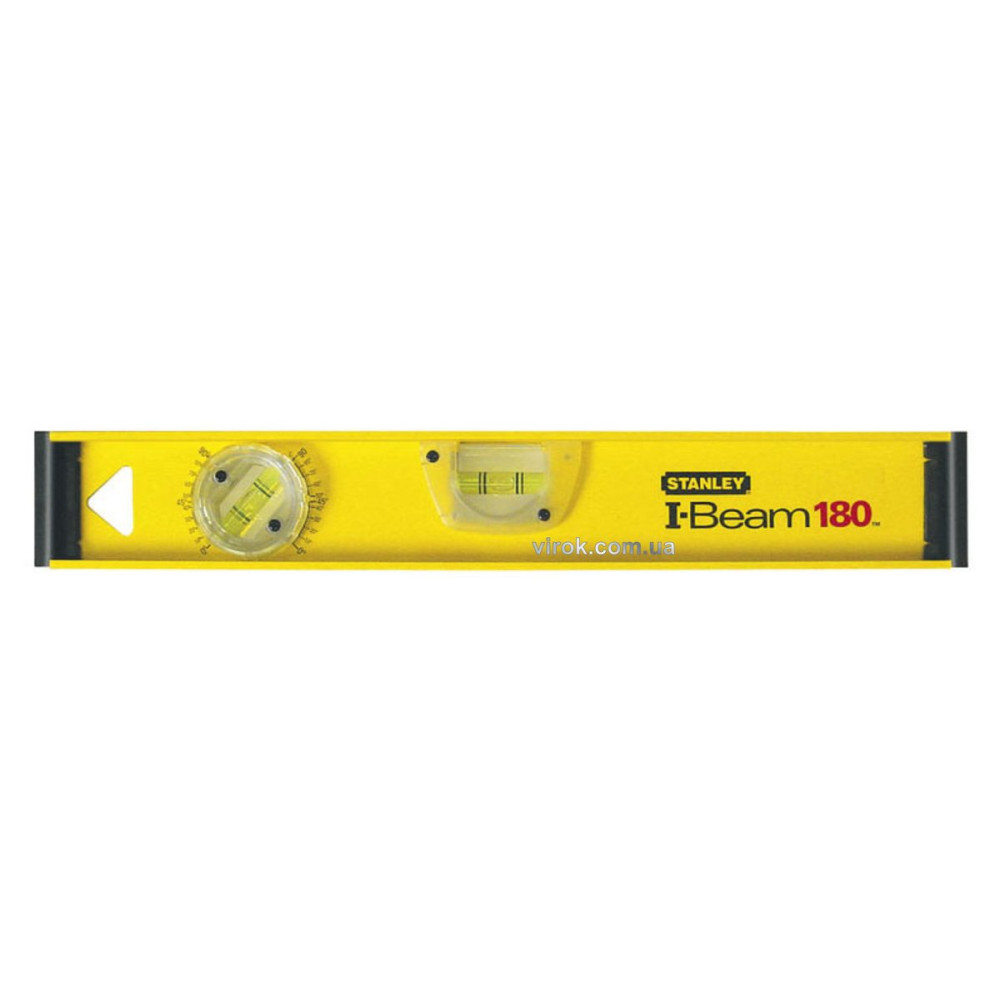 Рівень STANLEY "Pro180" : L= 40 см, 3 капсули- 1 обертова 180* DW