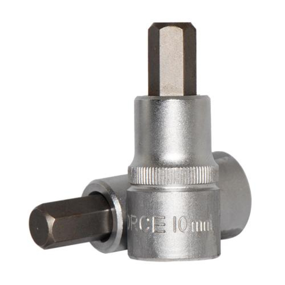 1/2" Головка-бита шестигранная (HEX) 10 мм, L=55 мм (FORCE 34405510)