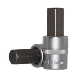 1/2" Головка-бита шестигранная (HEX) 17 мм, L=70 мм (FORCE 34407017)