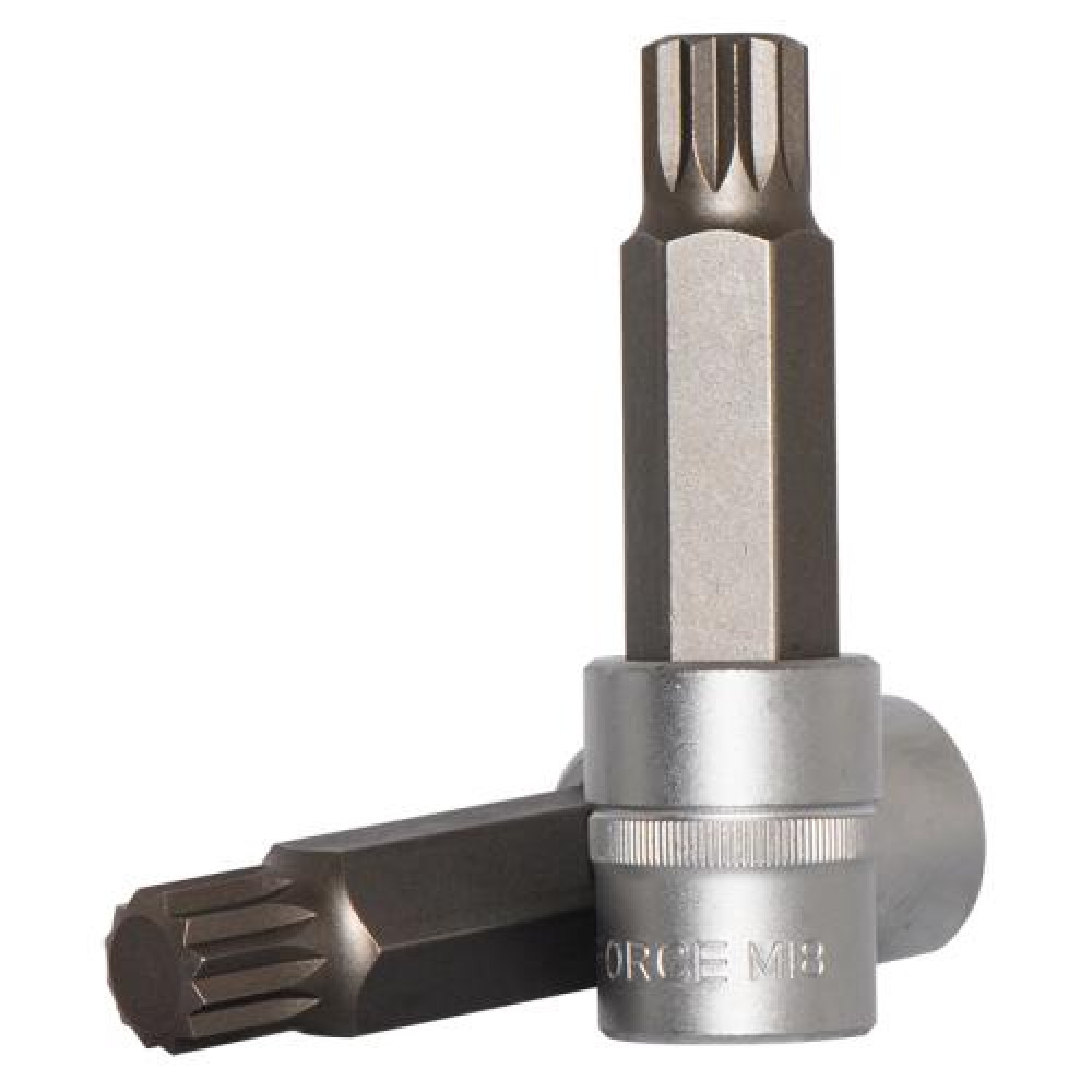 1/2" Головка-бита Spline М18, L=100 мм (FORCE 34810018)